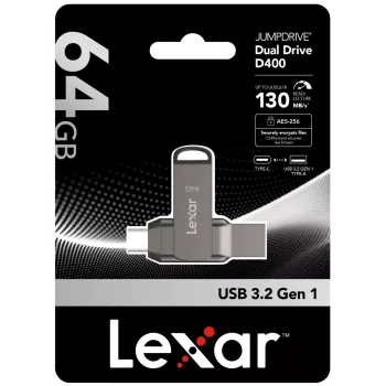 USB flash disk Lexar 64 GB USB Type-C LJDD400064G-BNQNG