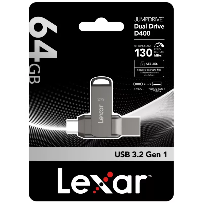 USB flash disk Lexar 64 GB USB Type-C LJDD400064G-BNQNG