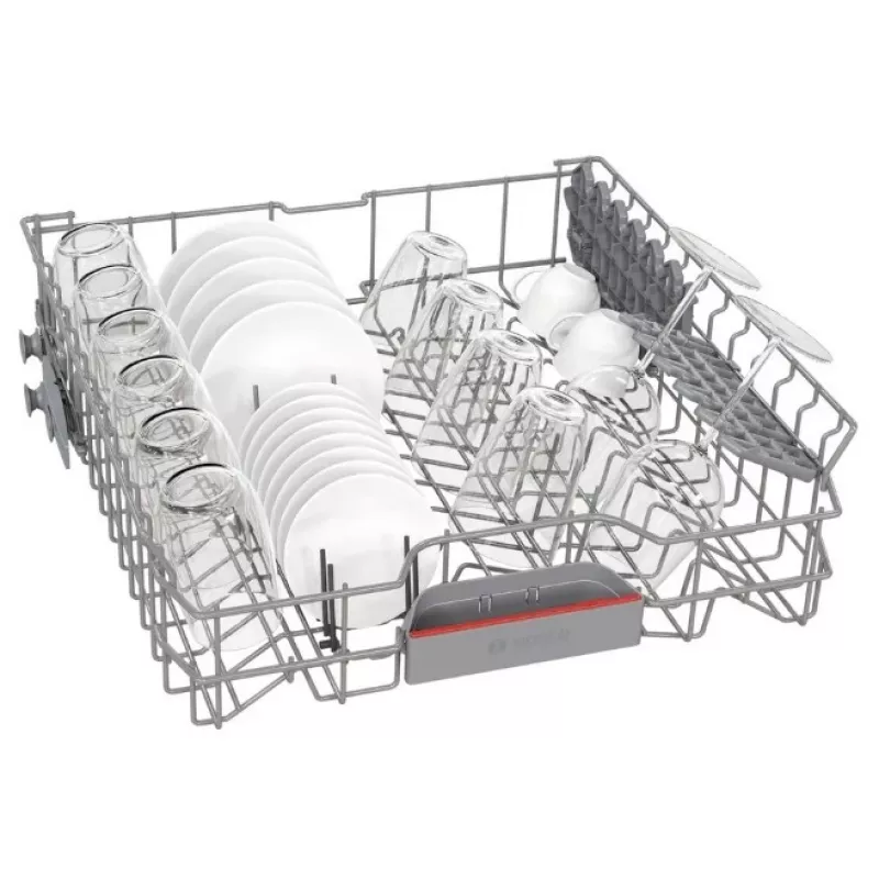 Bosch SMS4EVI04E voľne stojaca umývačka riadu, 13 súprav riadu, 46 dB, energetická trieda D, Home Connect, 60x60x84,5 cm, oceľová