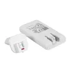 Akyga AK-CH-32 plochá GaN USB-C nabíjačka 65 W, 2 x USB-C PD, biela
