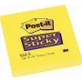 Post-It 654-S samolepiace lístočky štvorcové žlté 90 listov (654-S6 (1 BALENIE = 12 blokov))