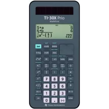 Vedecká kalkulačka Texas Instruments TI-30 X Prio MathPrint solárna/batériová