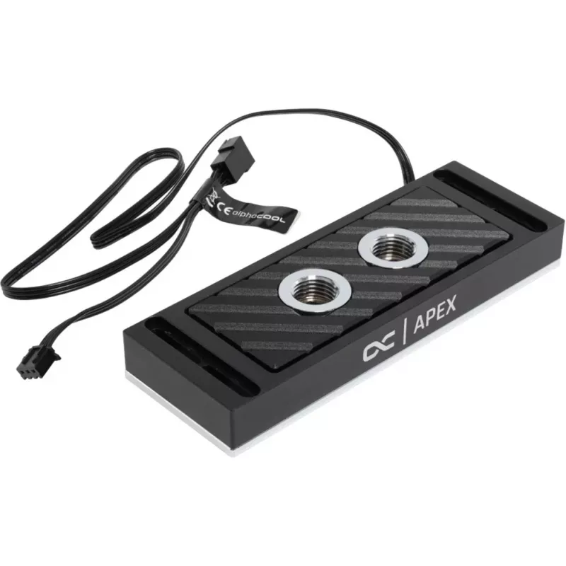 Alphacool 14000 Apex RAM X4 vodný chladič pamäte RAM, adresovateľné RGB, čierny
