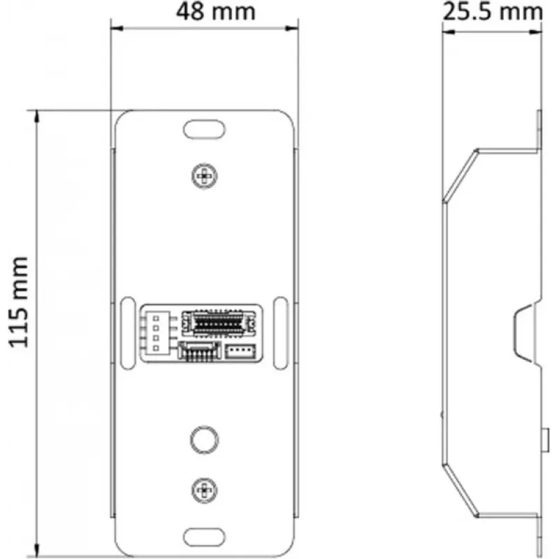 HikVision ovládanie dverového kontaktu DS-K2M061