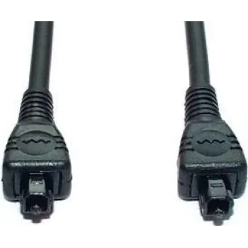 Optický kábel e+p LLK 115 1.5m TOSLINK čierny