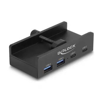 DeLOCK 64262 USB 2.0 Type-A hub 5000 Mbit/s čierny