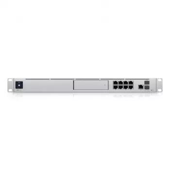 Gateway UBIQUITI Dream Machine Special Edition — Rack 1U, 8x RJ-45 LAN, PoE, 1,7 GHz CPU, 4 GB DDR4, 16 GB Flash, 3,3 cm dotykový displej