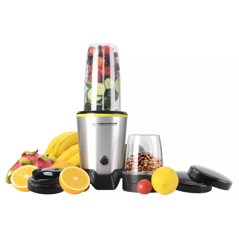 Esperanza EKM028 mixér stolový mixér 1000 W čierny, nerez