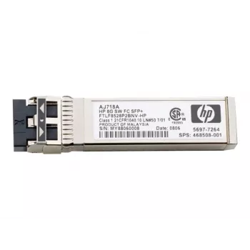 Transceiver modul HPE 8Gb Short Wave Fibre Channel SFP+