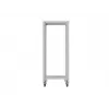 LANBERG 19-palcový otvorený rack 27U 600x800 mm sivý, 27U open-frame serverový rack
