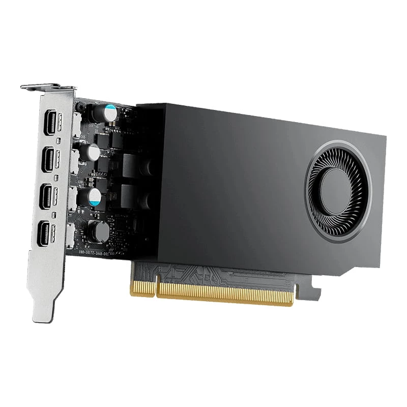 Grafická karta PNY NVIDIA RTX A400, 4 GB GDDR6, 64-bit, PCIe 4.0 x8, 4x DisplayPort 1.4a, aktívne chladenie