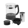 Resto Kitchenware 90512 čajník jednoduchý čajník 950 ml čierna, priehľadná