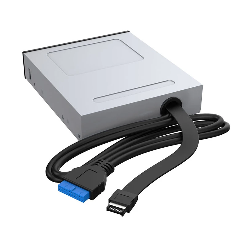 Akasa USB 20Gbps Type-C panel s dvoma 5Gbps Type-A portami