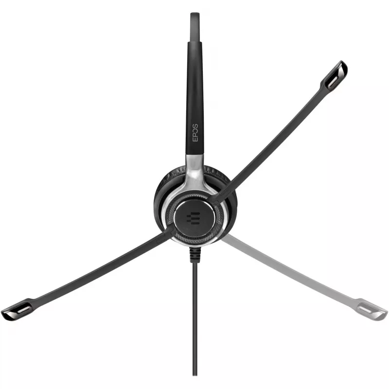 EPOS IMPACT SC 630 - Century - headset - on-ear - káblový - Easy Disconnect - čierna, strieborná (1000554)