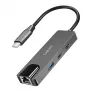USB 3.2 Gen1 hub, 3-portový s 2,5G Ethernet