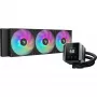DeepCool MYSTIQUE 360 ARGB procesorový all-in-one kvapalinový chladič 12 cm čierny 1 ks
