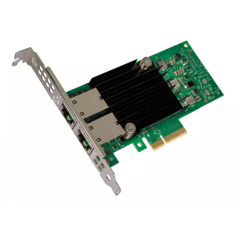Intel Ethernet Converged Network Adapter X550-T2 - sieťový adaptér - PCIe 3.0 x4 Low-Profile - 10Gb Ethernet x 2 (X550T2BLK)