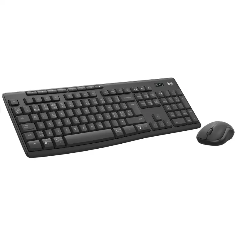 Logitech MK370 Combo for Business klávesnica myš súčasťou Office RF Wireless + Bluetooth QWERTY Nordic grafitová