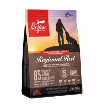 Orijen Regional Rot 2 kg Adult hovädzina, jahňacina, bravčové