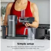 NINJA Cold Press Juicer | Neverclog JC151EU | typ odšťavovač za studena | sivý | 150 W | počet rýchlostí 1