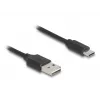 USB kábel DeLOCK 90133 USB 2.0 0,8 m čierny
