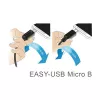 USB kábel DeLOCK 83857 USB 2.0 3 m USB A Micro-USB B čierny