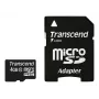 Flash pamäť Transcend 4GB MicroSDHC Class 10 s adaptérom