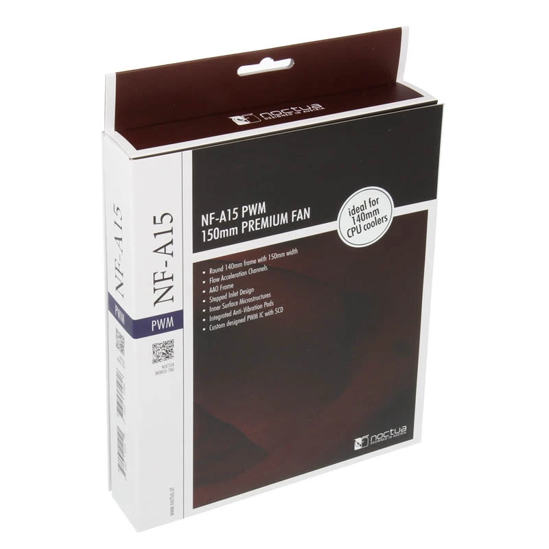 Noctua NF-A15 PWM 140mm skriňový ventilátor