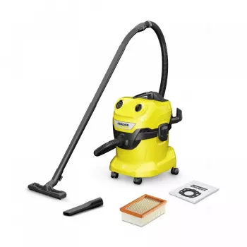 Vysávač na mokrý/suchý povrch Kärcher WD 4 V-20/5/22 — 20 l, 1000 W, 2,2 m hadica