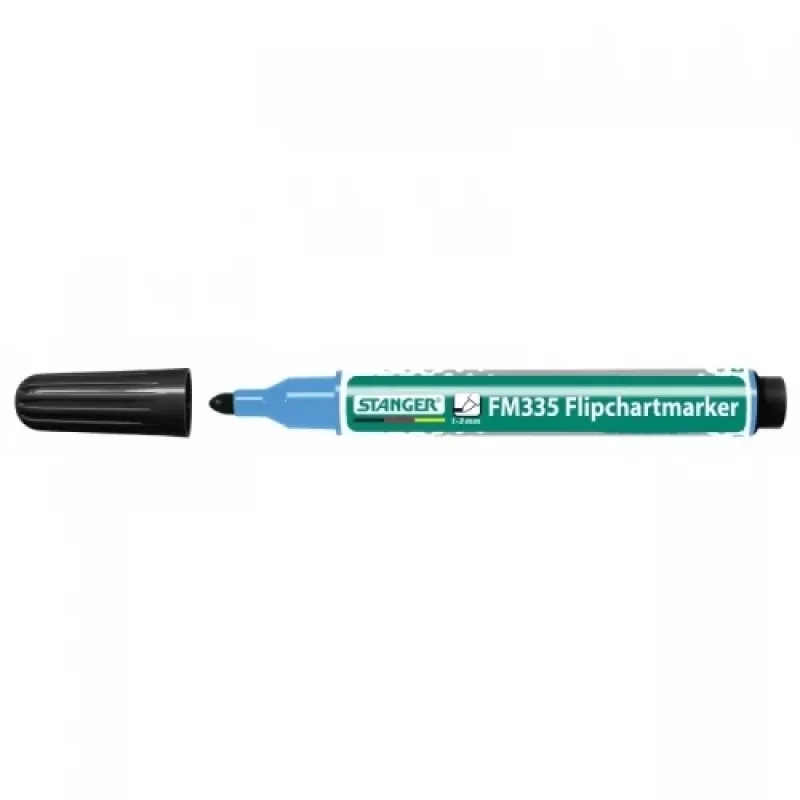 STANGER flipchart MARKER 335, 1-3 mm, čierna, 1 ks 713000