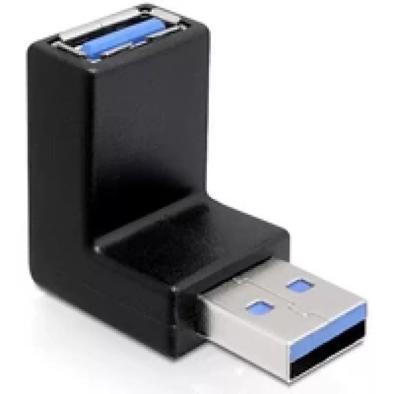 USB 3.0 M/F adaptér DeLOCK 65340 čierny