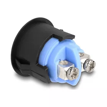 Tlačidlo DELOCK 22044 16 mm s 2 skrutkovými svorkami