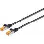 Sieťový kábel S/CONN 08-26075 čierny 10 m Cat6a S/FTP
