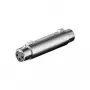 Wentronic XLR 009 Adaptér, 3-pinový XLR zásuvka na zásuvku (27459)