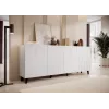BARI komoda 200x42x82 biela matná