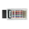DeLock - sériový adaptér - USB-C - RS-232 x 1 - čierny (63912)