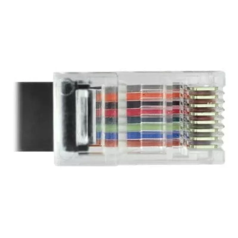 DeLock - sériový adaptér - USB-C - RS-232 x 1 - čierny (63912)