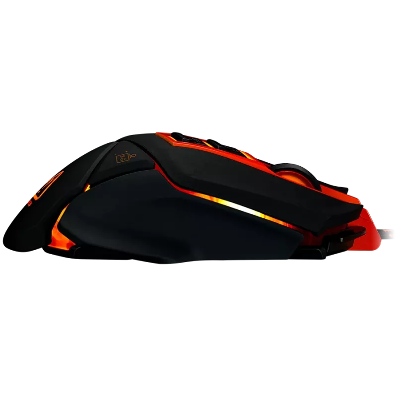 CANYON myš Hazard GM-6 LED káblová čierna oranžová
