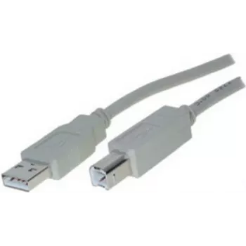 USB kábel ShiverPeaks BS77023 3m USB 2.0 A na B sivý