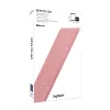 Logitech Keys-To-Go - klávesnica - Bluetooth - QWERTY - španielska - Blush Pink - pre Apple iPad/iPhone/TV