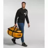 The North Face Base Camp Duffel L cestovná taška 95 L polyester čierna, žltá