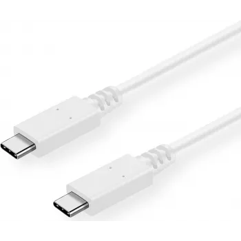 VALUE USB3.2Gen2 kábel PD 20V5A Type-C-C ST/ST 0,5m - kábel - digitálny/dátový - 0,5 m (11.99.9056)