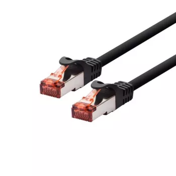 LOGON TCF66F200BL Cat6a U/UTP (UTP) sieťový kábel 20 m čierny RJ-45–RJ-45