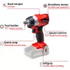 Rázový uťahovač Einhell TE-CW 18Li 1/2 palca 2900 ot/min 215 N⋅m