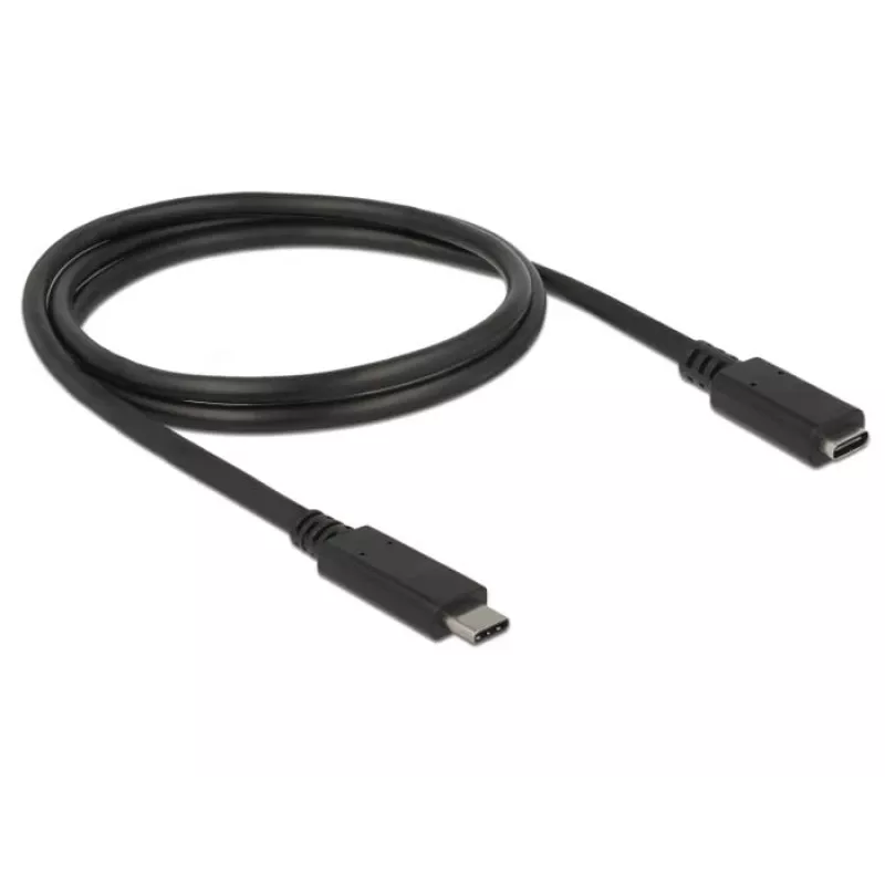 USB kábel DeLOCK 85533 USB 3.2 Gen 1 1 m USB C čierny