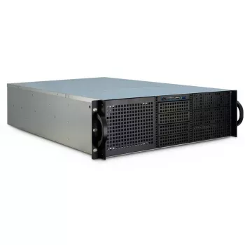 Inter-Tech 3U-30255 Rack čierny, ušľachtilá oceľ