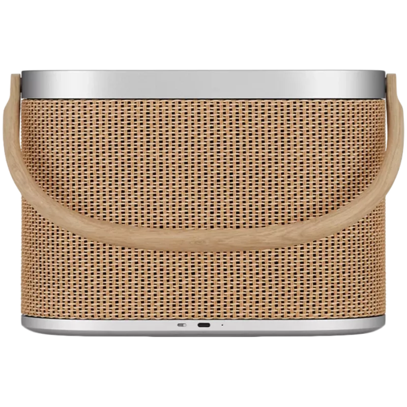 Beosound A5 reproduktor Nordic Weave (poťah Nordic Weave/rukoväť dub)