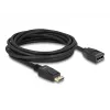 DeLOCK DisplayPort 1.2 predlžovací kábel 4K 60 Hz 5 m