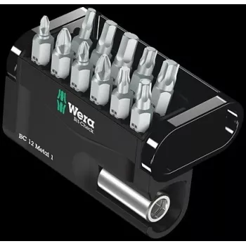 Wera BC 12 Metal 1 skrutkovací bit 12 ks