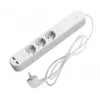 Smart Power Strip Denver SHP-310U 3 AC výstupy Typ F 3680 W